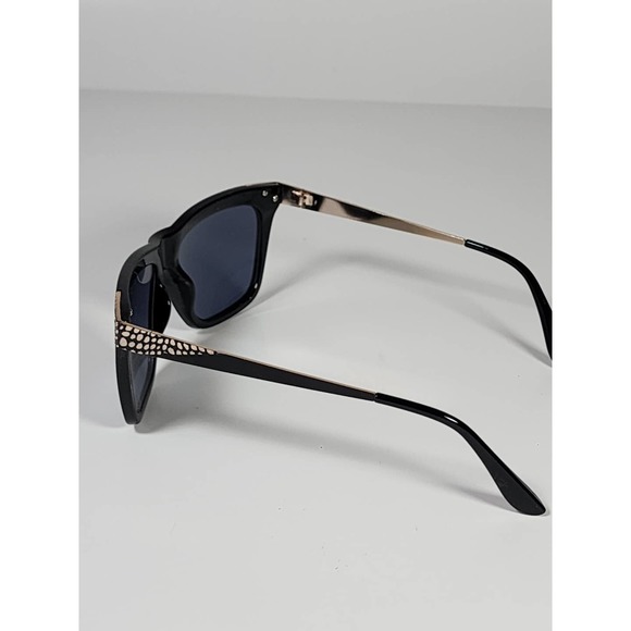 FGX Foster Grant Full Classic Black & Silver Snake Print Sunglasses 52333FGX001 - Picture 4 of 11